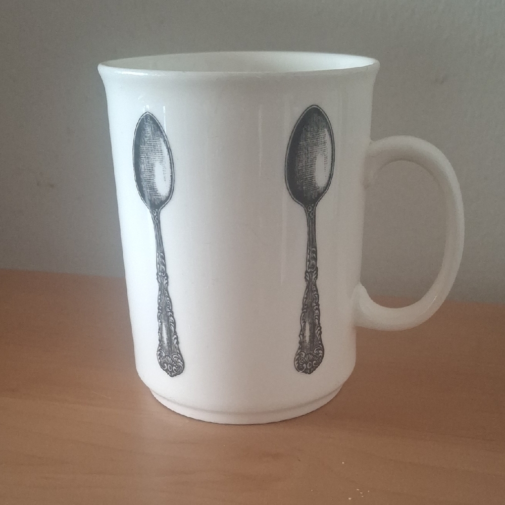 💥3/$20💥 Gourmet du Village Vintage Silverware Spoon Mug